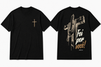 Camiseta Premium 30.1 Cristã João 3:16 "Foi Por Você"