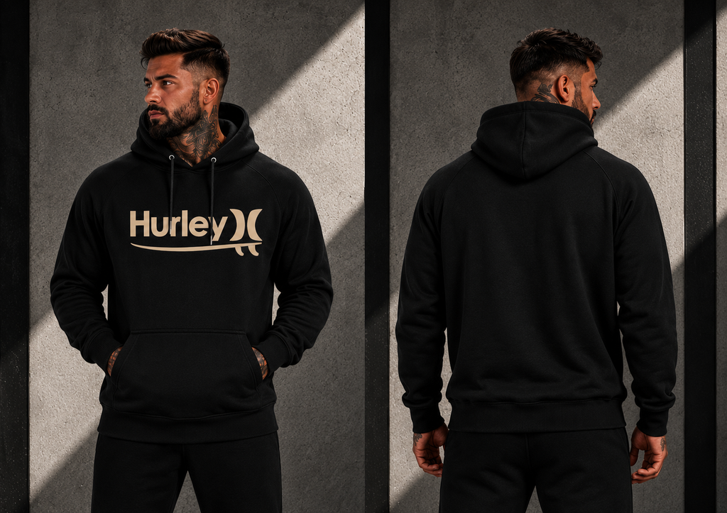 Moletom Canguru Unissex Flanelado Hurley