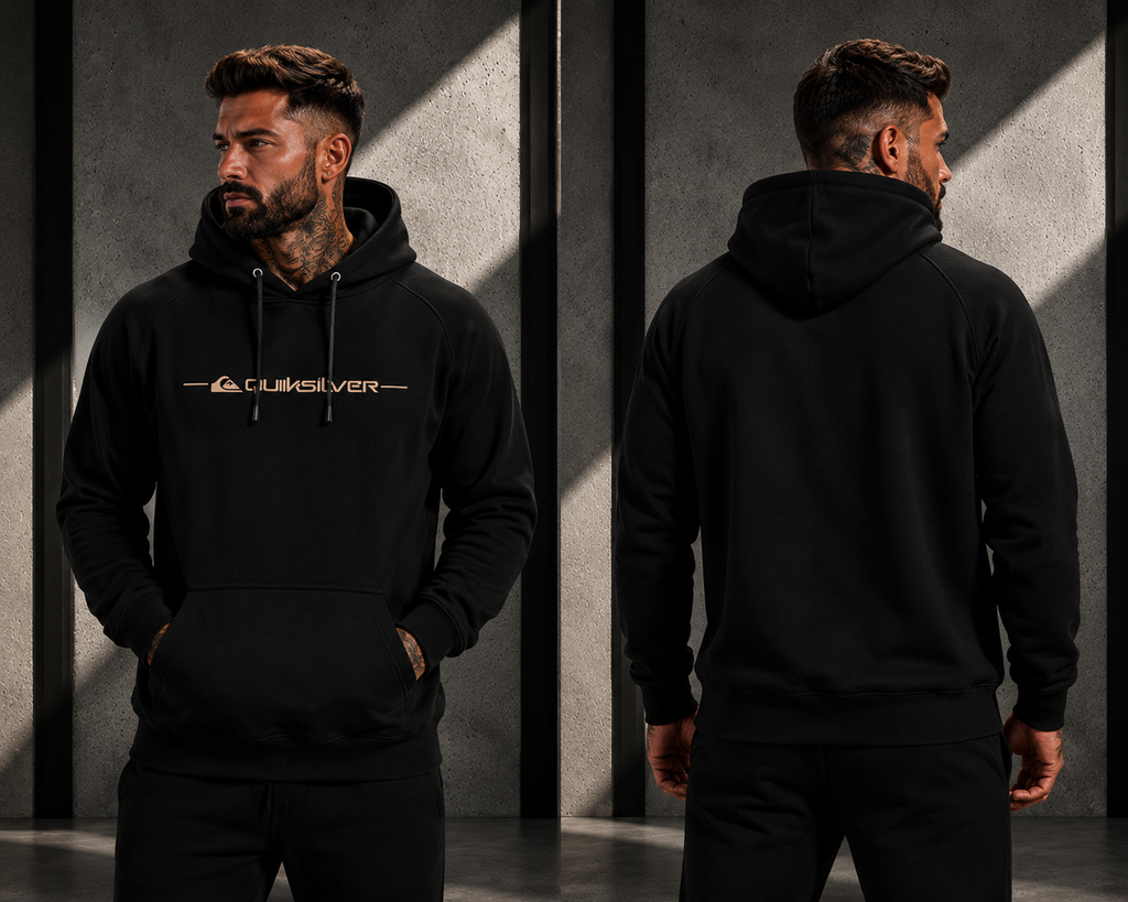 Moletom Canguru Unissex 310g Flanelado Quiksilver