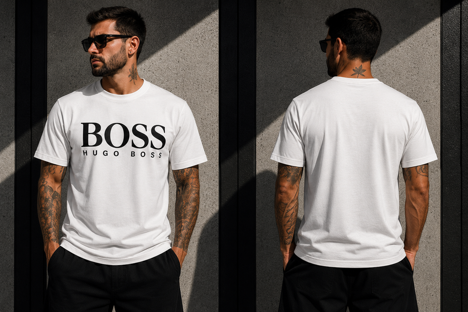 Camiseta Premium 30.1 Hugo Boss